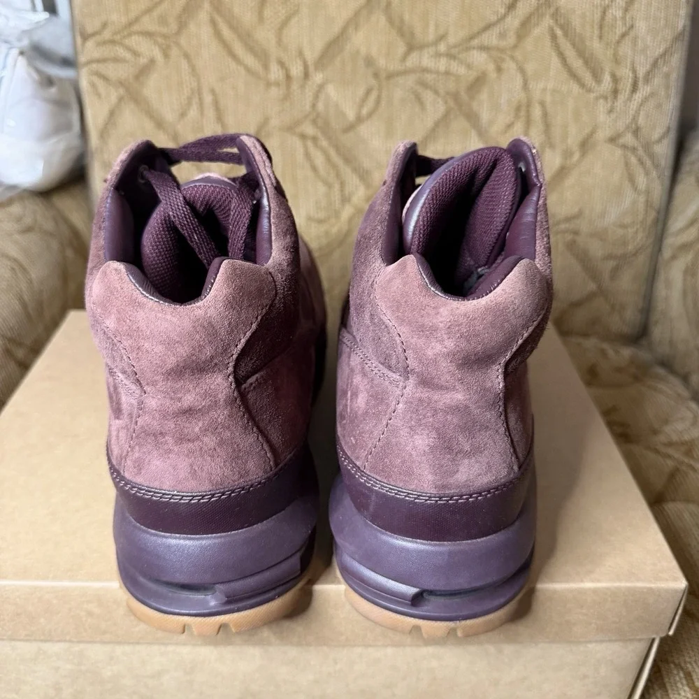 Nike Air Max Goadome Deep Burgundy Suede Men's Size 12